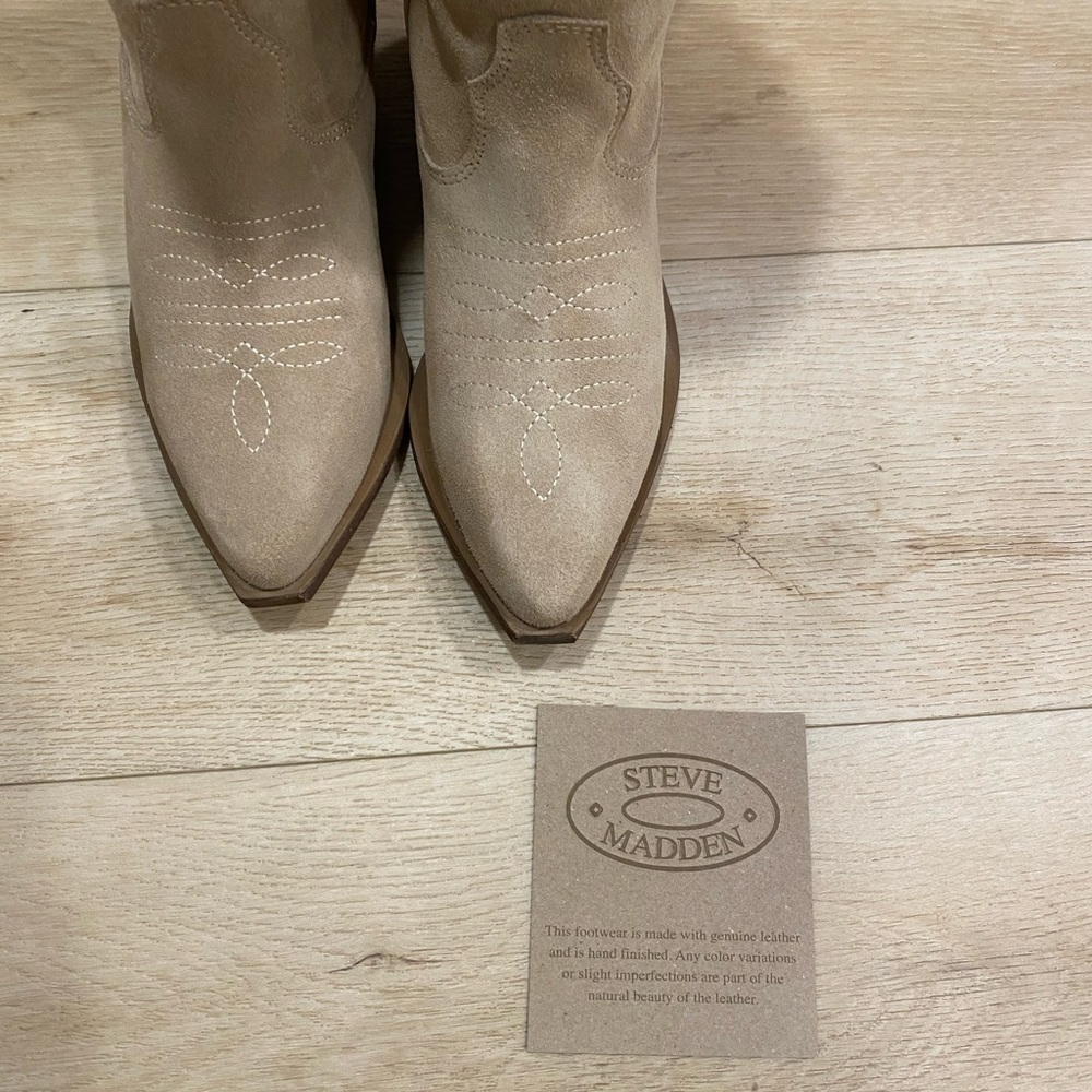 Brand New Steve Madden Cowboy Boots Size 8